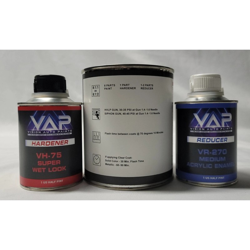 Vision Auto Paints #1684 High Gloss Hickory Brown Pearl Single