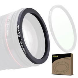 86mm to 82mm Step-Down Ring Filter adapter/86mm to 82mm Camera Filter Ring for 82mm UV, ND, CPL Filter,Step-Down Ring(86mm-82mm)