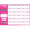 Bingosupermarket Football Fundraising Scratch Cards (30 Team) A5 Size 10