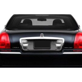 AGW 2008 2009 2010 2011 TOWNCAR REAR DECKLID "LINCOLN" NAME LETTERS EMBLEM - CHROME