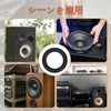 Aicosineg Speaker Edge Foam Speaker Audio Speaker 2 Pack 250mm