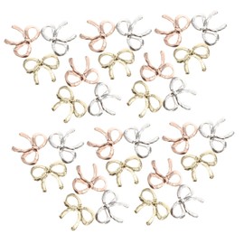 Baluue 1bag Unique Metal Butterfly Nail Art Studs Jewelry for Nail Decorations for Birthday