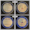 Challenge Coin: Trump 45 & 47 Presidential Coins (Ships from