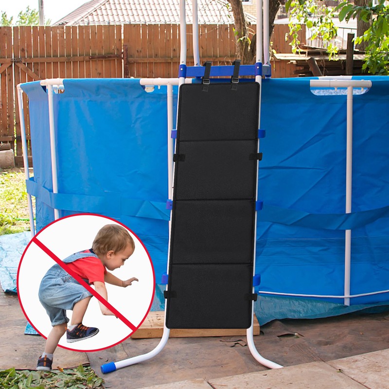 Adnee 600D Oxford Cloth Pool Ladder Protector Cover, 47.5''x16''Pool Step