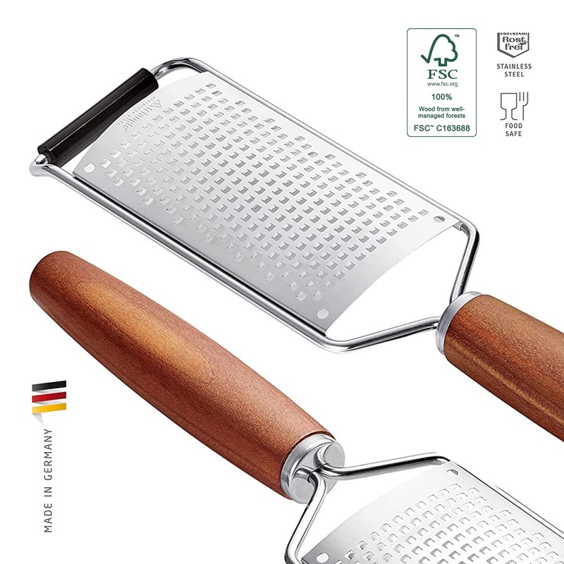 triangle Cheese Grater Sense - Ultra-Sharp Stainless Steel for Easy