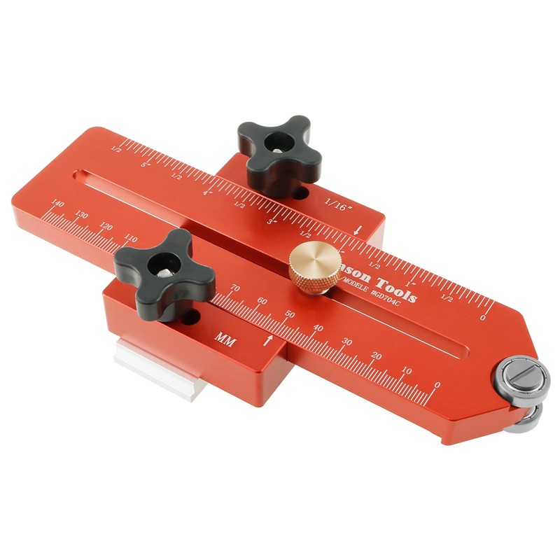 Abizarch Thin Rip Table Saw Jig Aluminum Alloy Table Saw