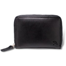 Arnold Palmer APZ-3206 (black) Round Coin Purse, Coin Case, Sheepskin