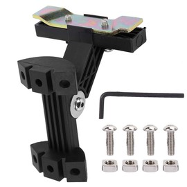 Saddle Seat Bottle Holder Adapter Mount Bicycle Bottle Holder Rack Double Water Bottle Holder Extension Rack Mount Water Bottle Holder Seat Adapter Lightweight Bottle Holder for Tri