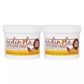Nadinola Cocoa Butter Cream 4oz Creamy, Non-Greasy Formula 2Pack