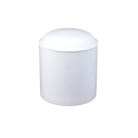 Urn White Medium Type [2 sizes] | Buddhist Altar Supplies Hand Memorial Urn