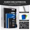 CAGIE 5 Subject Notebook with Dividers, 240 Pages Spiral Notebook