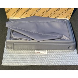 Toyota 95 - 00 TOYOTA HILUX CENTER CONSOLE SHIFTER BOOT BEZEL TRIM COVER BLUE OEM NEW
