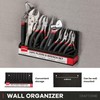 10PC Pliers and Wrench Set with Storage Rack – Includes