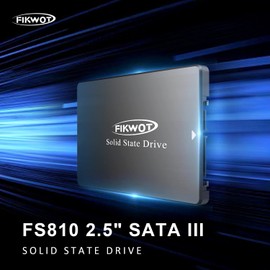 Fikwot FS810 128GB SSD 2.5 Inch Internal Solid State Drive - SATA III 6Gb/s, 3D NAND TLC Internal SSD, 2.5 SATA SSD, Up to 550MB/s