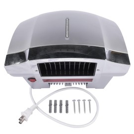 SUPBERC Automatic Electric Hand Dryer 1800W High Speed Auto Wind Commercial Hand Air Dryer Household Use for Commercial and Household Noise Reduction (Silver)