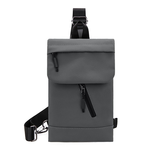 FuninCrea Men's Shoulder Bags Flap Anti Theft Sling Bag with