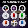 Lumetheus LED Socket 3 mm Metal Silver – Set of