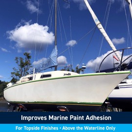 TotalBoat Marine Topside Boat Paint Primer for Fiberglass and Wood (Gray, Quart)