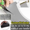 Royleath Refrigerator Door Handle Covers, 6PCS, Leather Kitchen Appliance Handle