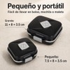 Pastillero Impermeable - Pastillero de Viaje con 7 Departamentos -