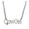 Cardinali Jewelry Cowgirl Necklace/Pendant Glittering Bling Plaque Marquee, With Small