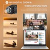 Muitune Camcorder Video Camera QHD 2.7K 56MP 16X Digital Zoom