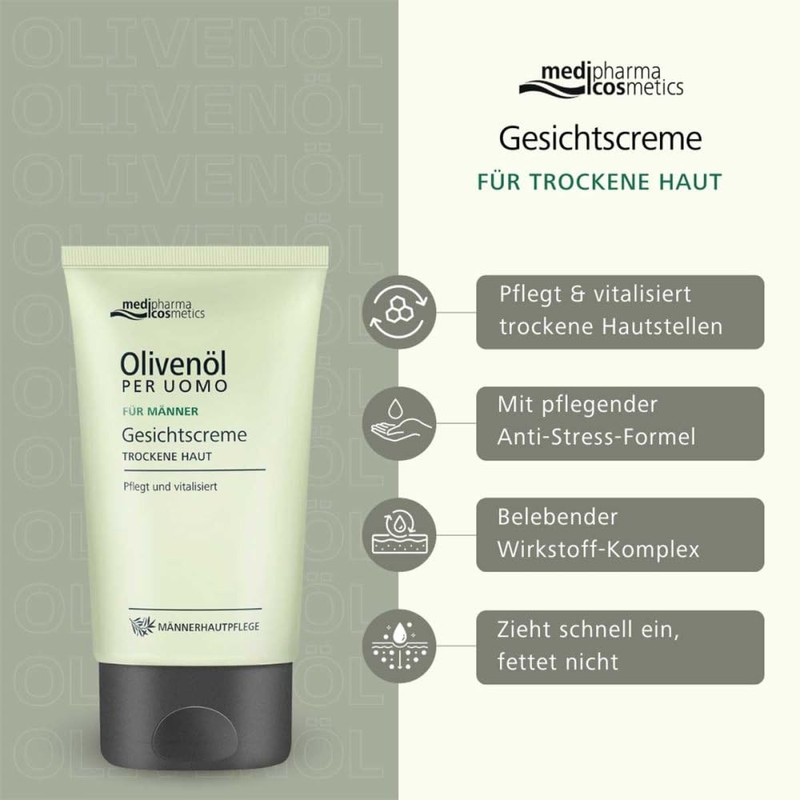 Olivenöl Per Uomo Face Cream 50 ml