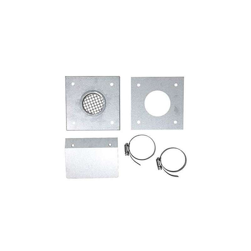 Simpson Dura Vent 2" X 10' Outside Air Kit Aluminum