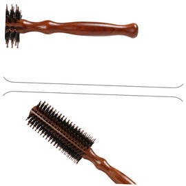 PACKOVE Multifunctional Curling Comb Detangle Hair Brush Static Hair Roller Brush Curly Rolling Comb Accessories