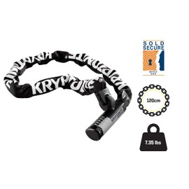 Kryptonite Kryptolok Combination Integrated Bicycle Chain (9.5mm X 120cm) OPEN BOX