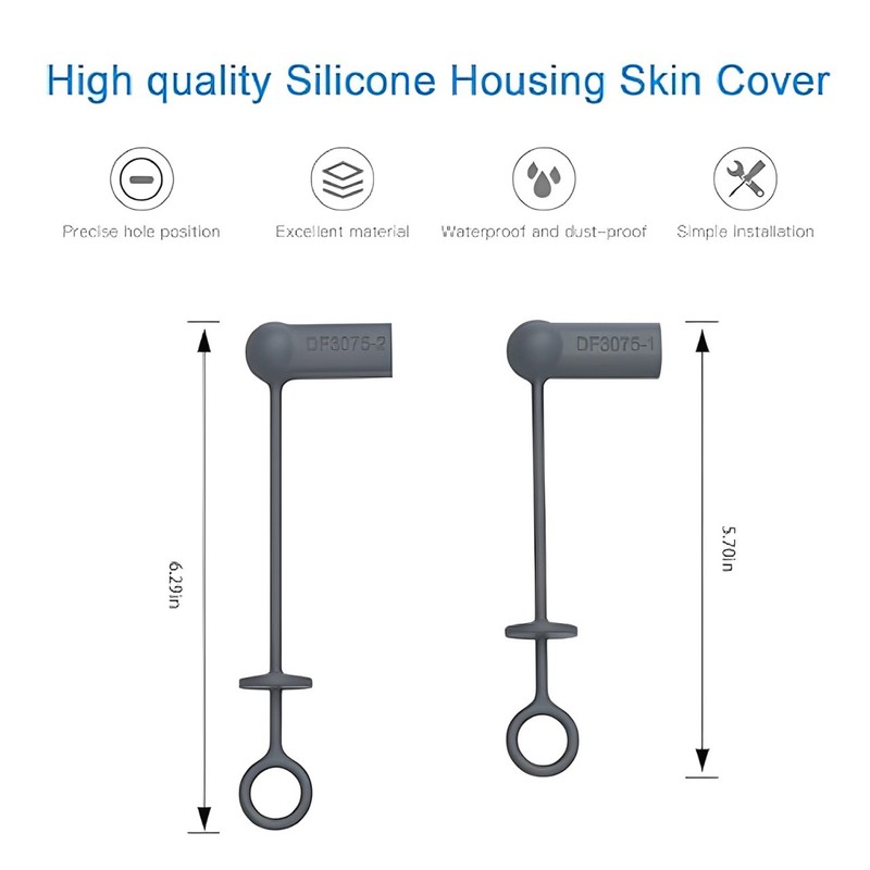Cable Plug Protective Cover Silicone Anti Dust Cable End Cap