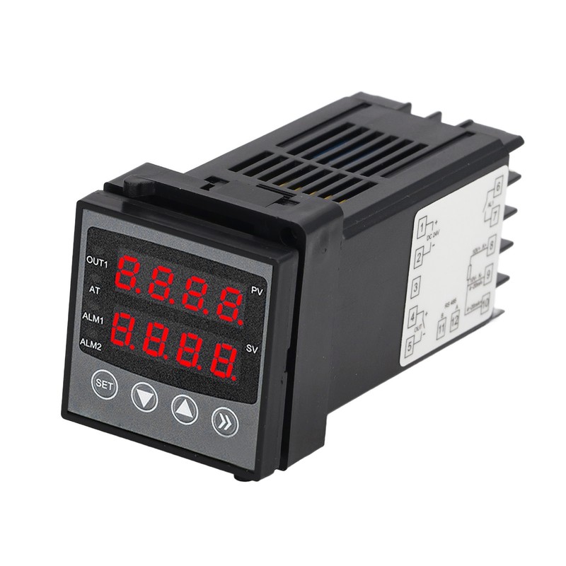 PID Temperature Controller Dual Digital Display Screen Temperature Control Meter