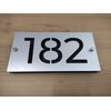 Número para casa u oficina placa de aluminio compuesto 30x15