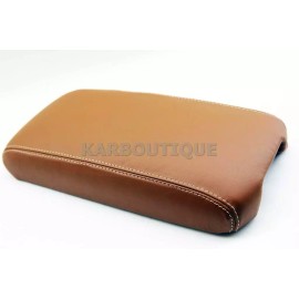 Pieliz Fits Lexus SC 430 02-09 Leather Armrest Replacement Cover Saddle beige stitch