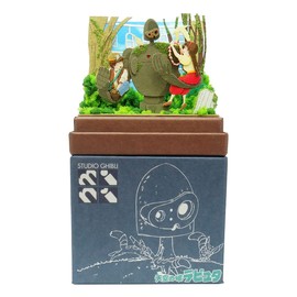 Sankei MP07-135 Studio Ghibli Mini Laputa, Castle in the Sky Large Forest of Trees, Paper Craft