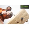 Pinava® Wood Drill Bit Set Long [Stable & Sharp] -