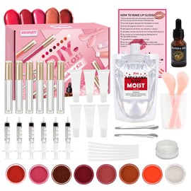 Make Your Own Lip Gloss, Vezerd Lip Gloss Making Kit, DIY Making Set, Girls Lip Gloss Set, Funny Make-Up Gift for Women, Rose