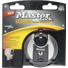 Master Lock 1-11/16 in. H x 1 in. W x 3-1/8 in. L Steel Ball Bearing Locking Shrouded Shackle Padlock