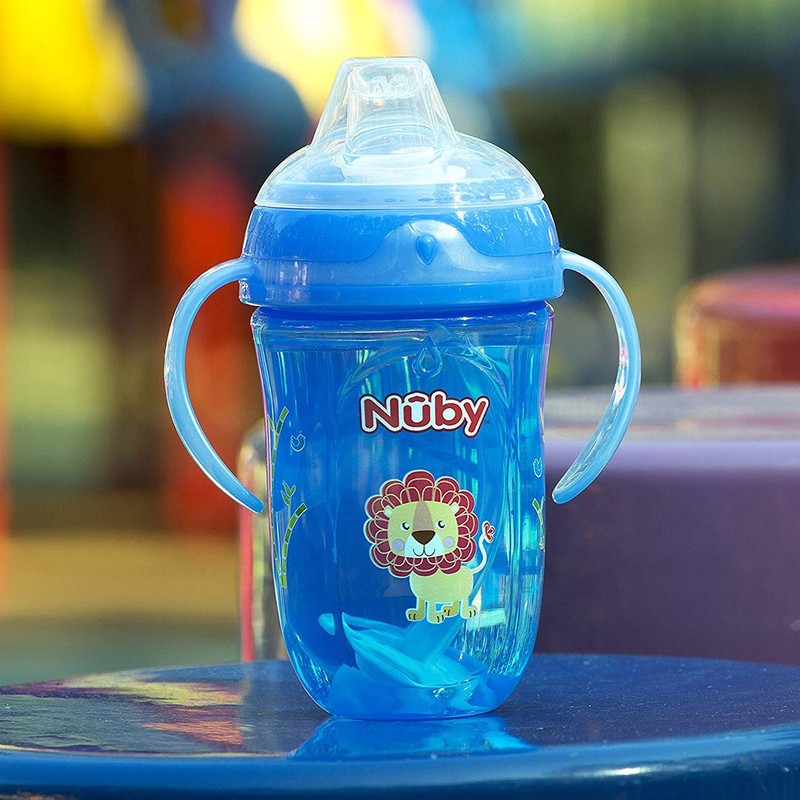 Nuby 360 2 Handle Comfort Cup, Boy, 9 Ounce, 1