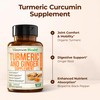 Turmeric Curcumin Supplement with Ginger Root for Joint Support, Digestive