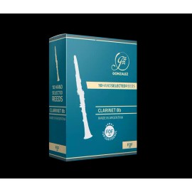 Gonzalez **FOF** Bb Clarinet Reeds--Box of 10--Hardness # 4.5