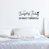 Laundry Today or Naked Tomorrow Vinyl Wall Decal Laundry Room