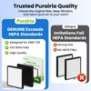 Purairia Air Purifier Filter Replacement for ZWN-132, H13 Ture HEPA