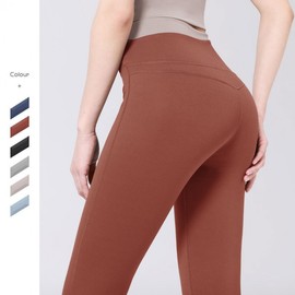 Jui Tang Women's Seamless High-Waist Yoga Jogger Pants - Summer Colors, Second-Skin Feel Fitness Wear Size XL/Total Gray 5ea