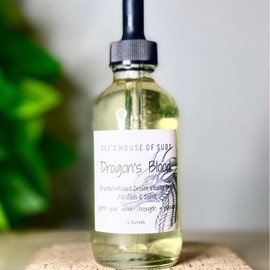 Crystal Infused Zenith Vitality Drops for Skin & Spirit, Handcrafted, Dry Skin Body Oil, 4 Ounces:_Fragrance_Gemini (Pineapple Jasmine Mint Vanilla)