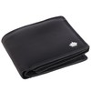 Manza Men's Wallet Genuine Leather Wallet RFID Protection Zip Compartment