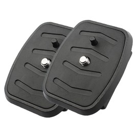 TEHAUX 2pcs Tripod Adapter Quick Release Plate for Camera Mount Durable Tripod Accessories Easy to Install and Disassemble