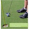 DvoFvint 360-Degree Golf Ball Marker，Golf Ball Alignment Marking Tool，Triple Line