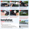 Fits 13-18 Toyota RAV4 In-Channel Window Visors Vent Rain Guards
