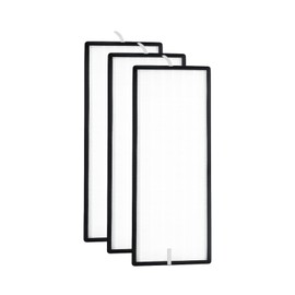 Nispira XL6076UO XL6071 True HEPA Filter Replacement Compatible with Rowenta Intense Pure AIR XL Purifier PU6010, PU6020, PU6081U0, PU6020U2, 3 Pack